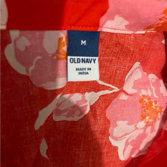 NWT Old Navy Cutout Midi Shirt Dress - Picture 5 of 7